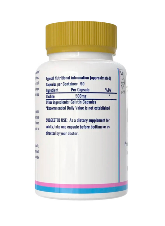 FertiMax Choline Bitartrate - 90 Capsules