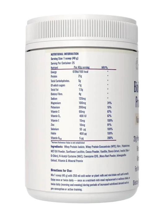 Fertimax BioFertility Whey Protein Shake (Vanilla Cocoa Fusion)