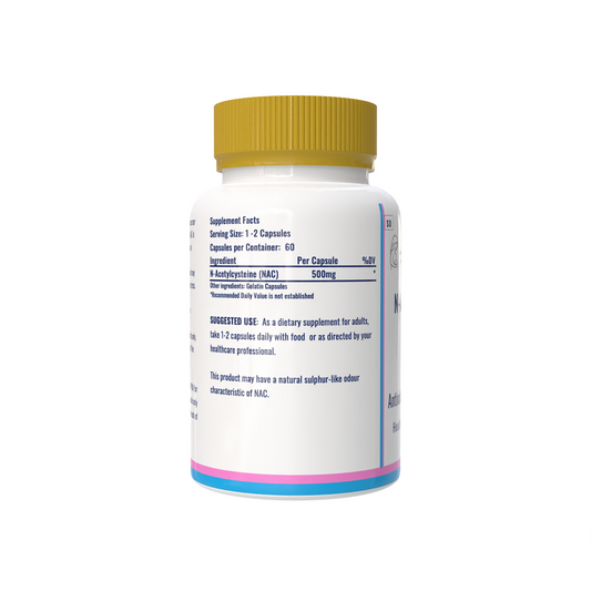 Fertimax™ N-Acetylcysteine (NAC)| Antioxidant & Cellular Support (60 Capsules)