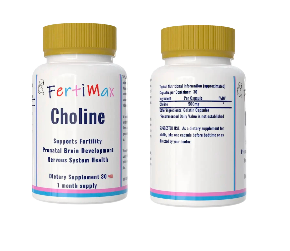 Fertimax™ Choline Bitartrate - 30 Capsules