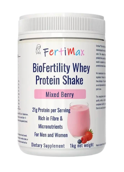 Fertimax™ BioFertility Whey Protein Shake (Mixed Berry)