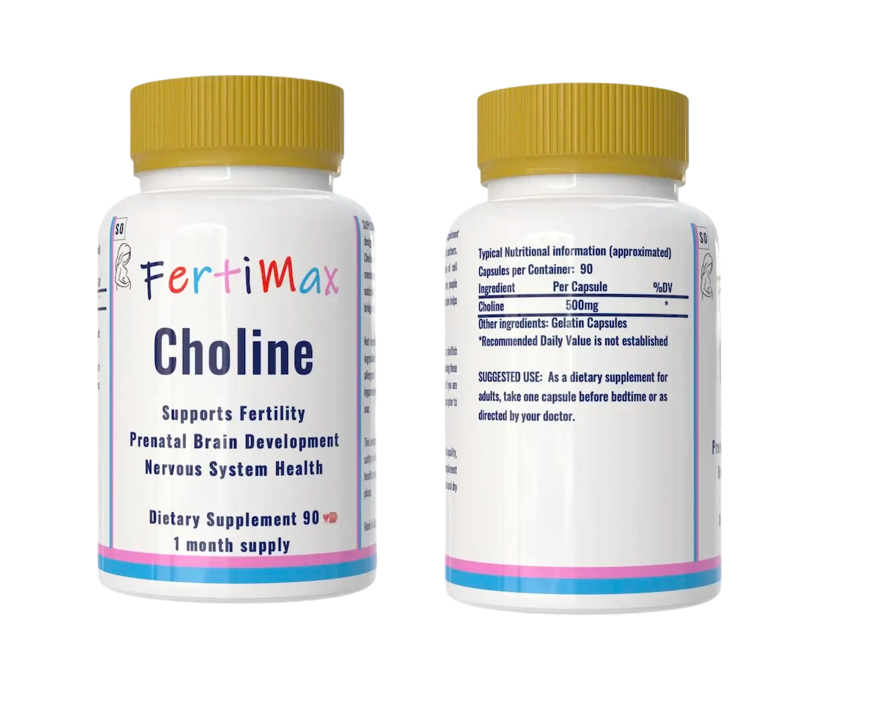 Fertimax™ Choline Bitartrate - 90 Capsules