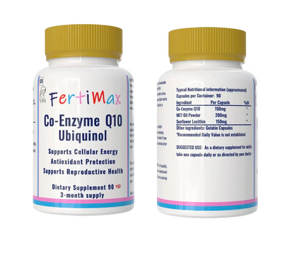 Fertimax™ Co-Enzyme Q10 Ubiquinol - 150mg - 90 Servings