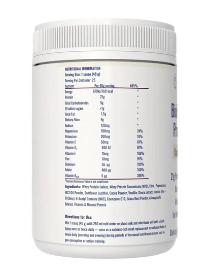 Fertimax™ BioFertility Whey Protein Shake (Vanilla Cocoa Fusion)
